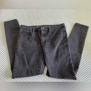 Mossimo mid-rise black denim legging jeans skinny